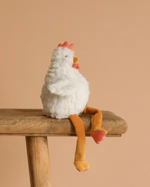 Charlie the Chicken Rattle Stuffed Animal Odin Parker