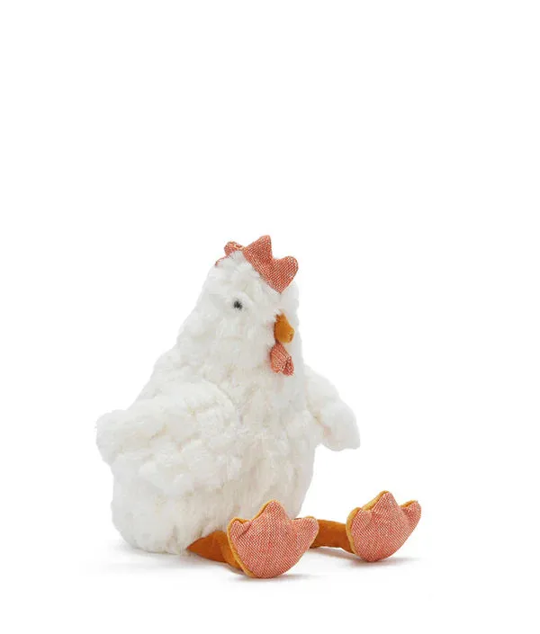 Charlie the Chicken Rattle Stuffed Animal Odin Parker