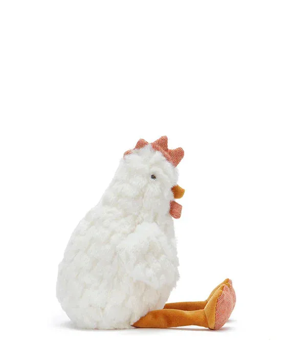 Charlie the Chicken Rattle Stuffed Animal Odin Parker