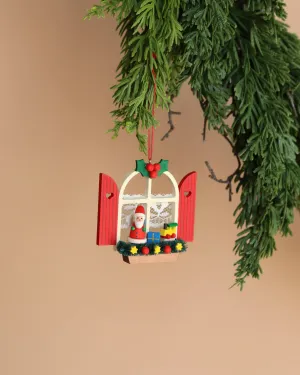 Christian Ulbricht Ornament - Window With Santa Odin Parker