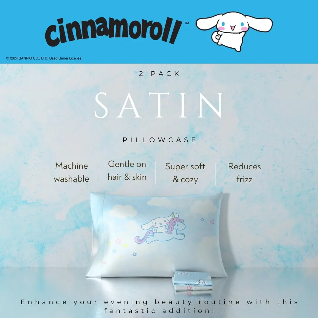 Cinnamoroll Clouds Satin Pillowcase SANRIO