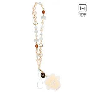 Cinnamoroll Latte Bear Beaded Charm Mobile Phone Wrist Strap SANRIO