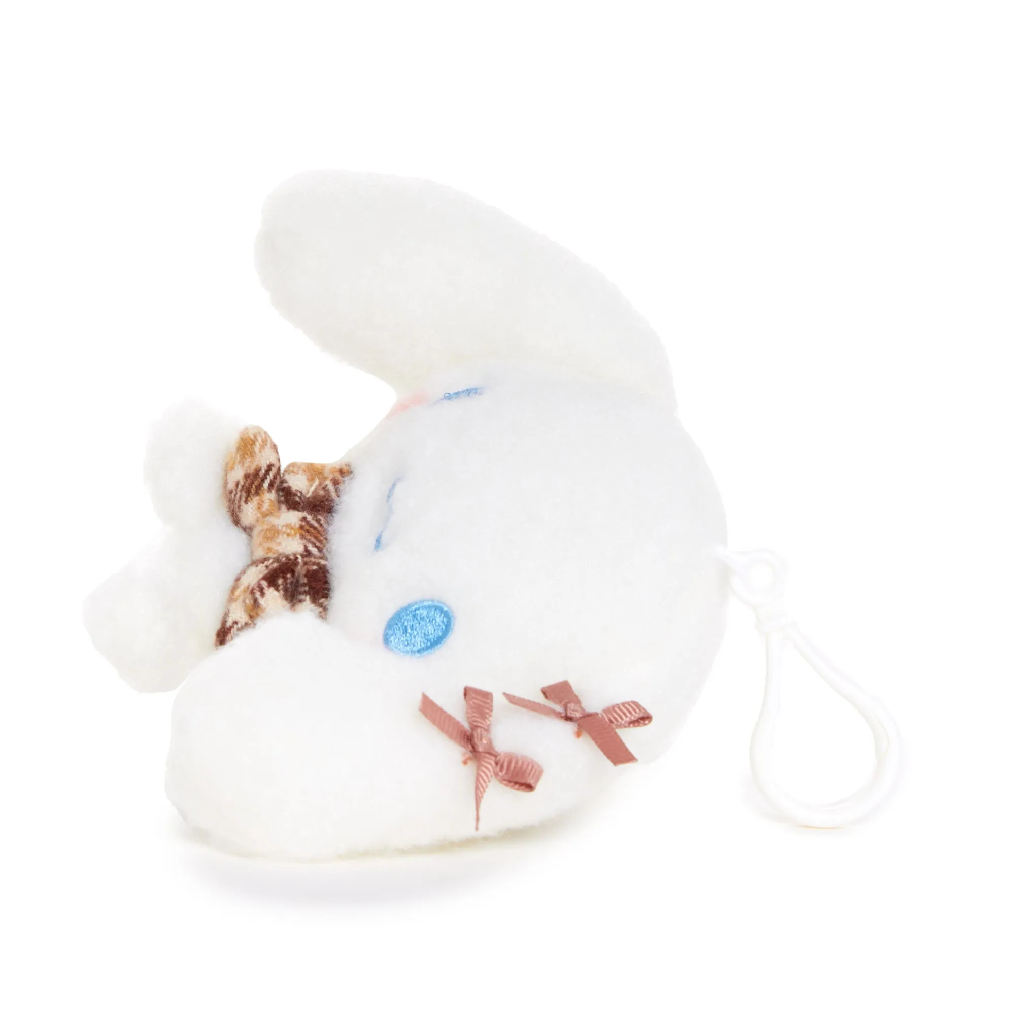 Cinnamoroll Mascot Clip (Mocha Check Series) SANRIO