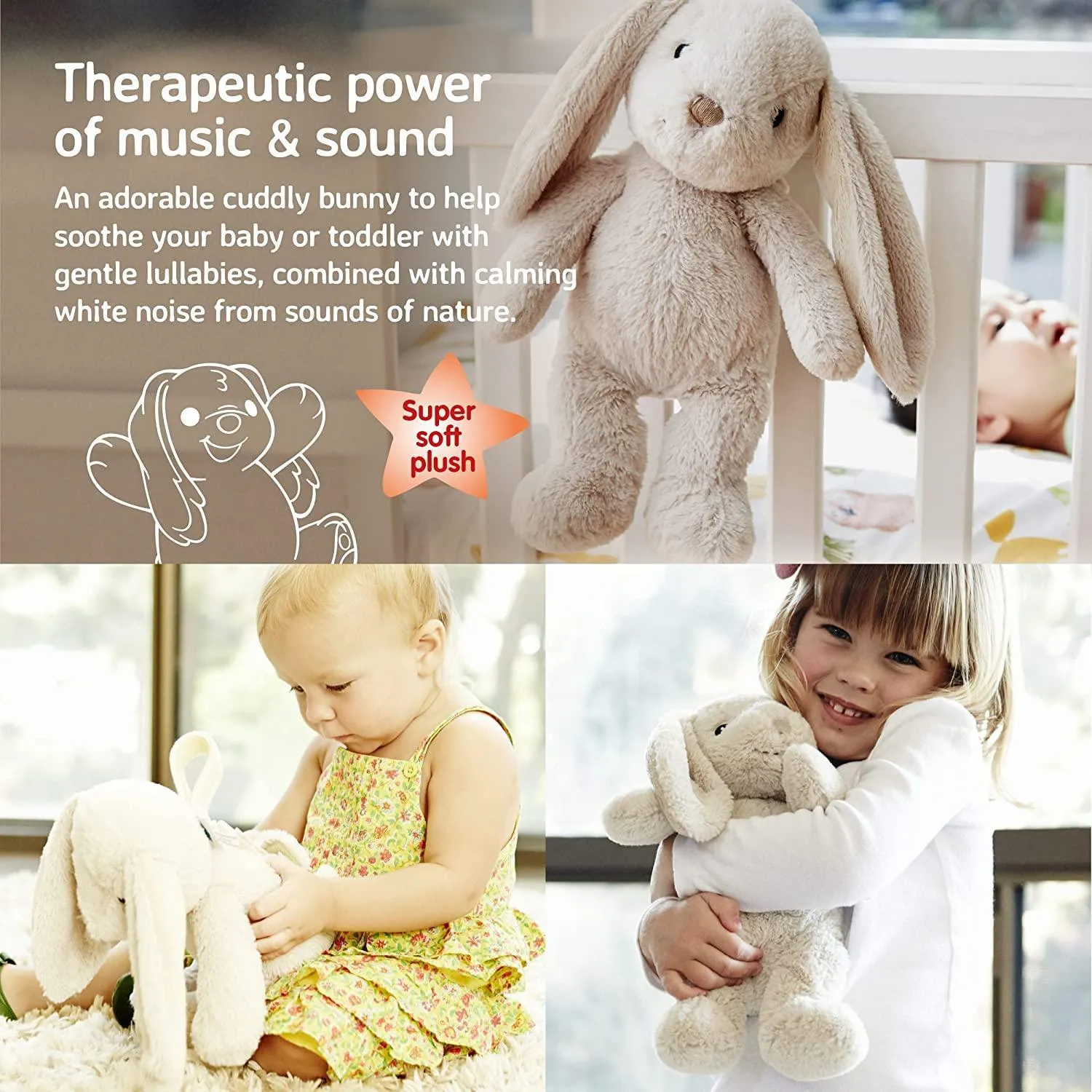 Cloud b Soothing Sound Machine Bubbly Bunny