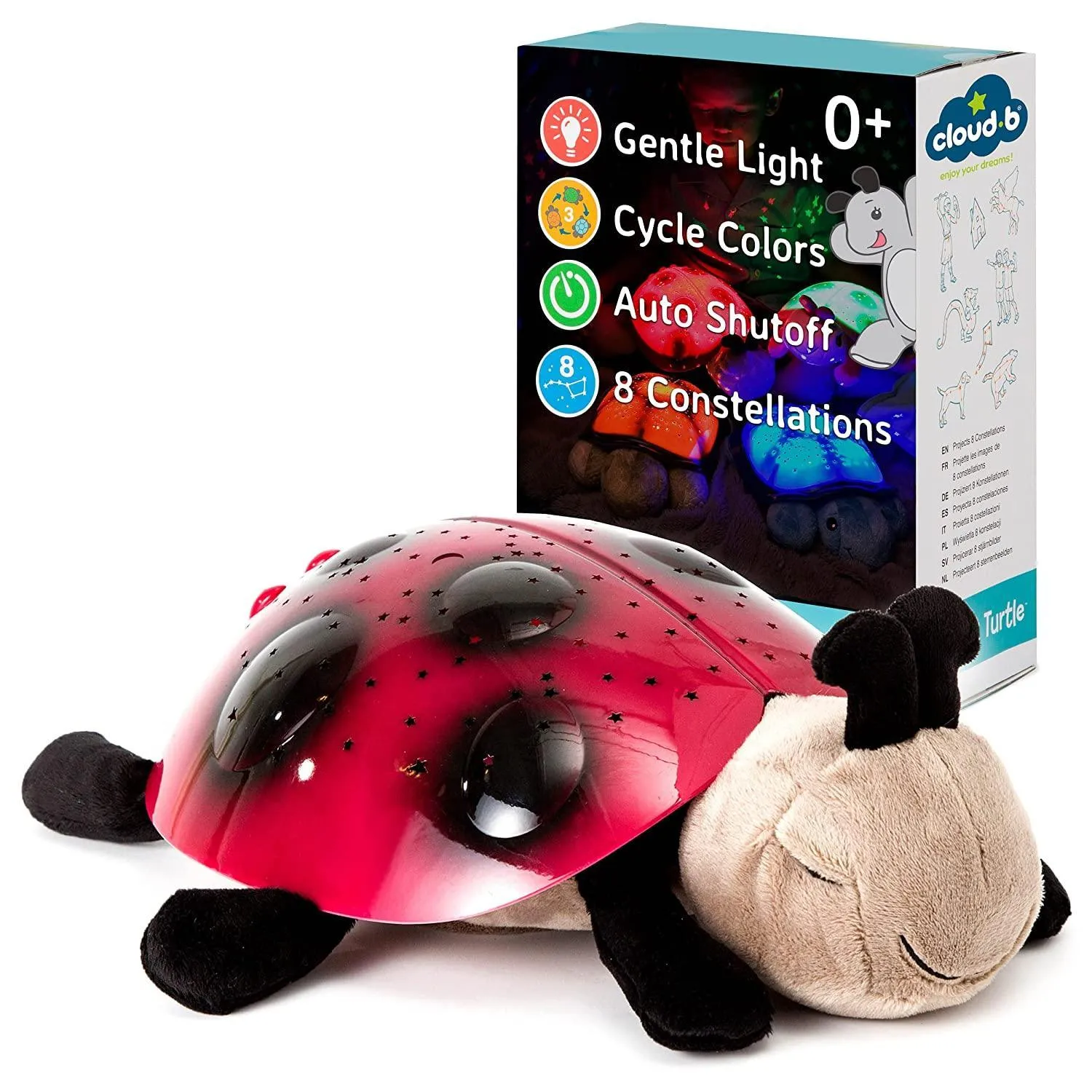 Cloud b Twilight Ladybug Nightlight Star Projector - Classic Night Light