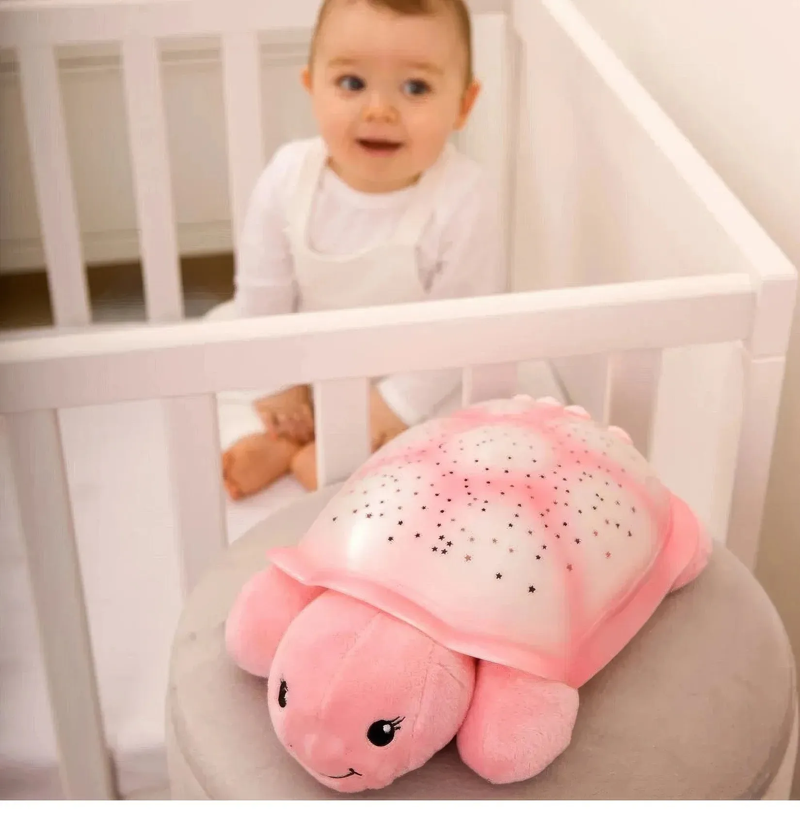 Cloud b Twinkling Twilight Turtle - Rosa