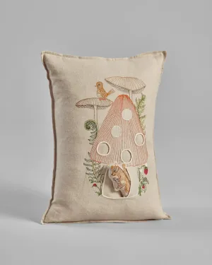 Coral & Tusk Mushroom House Pocket Pillow Odin Parker