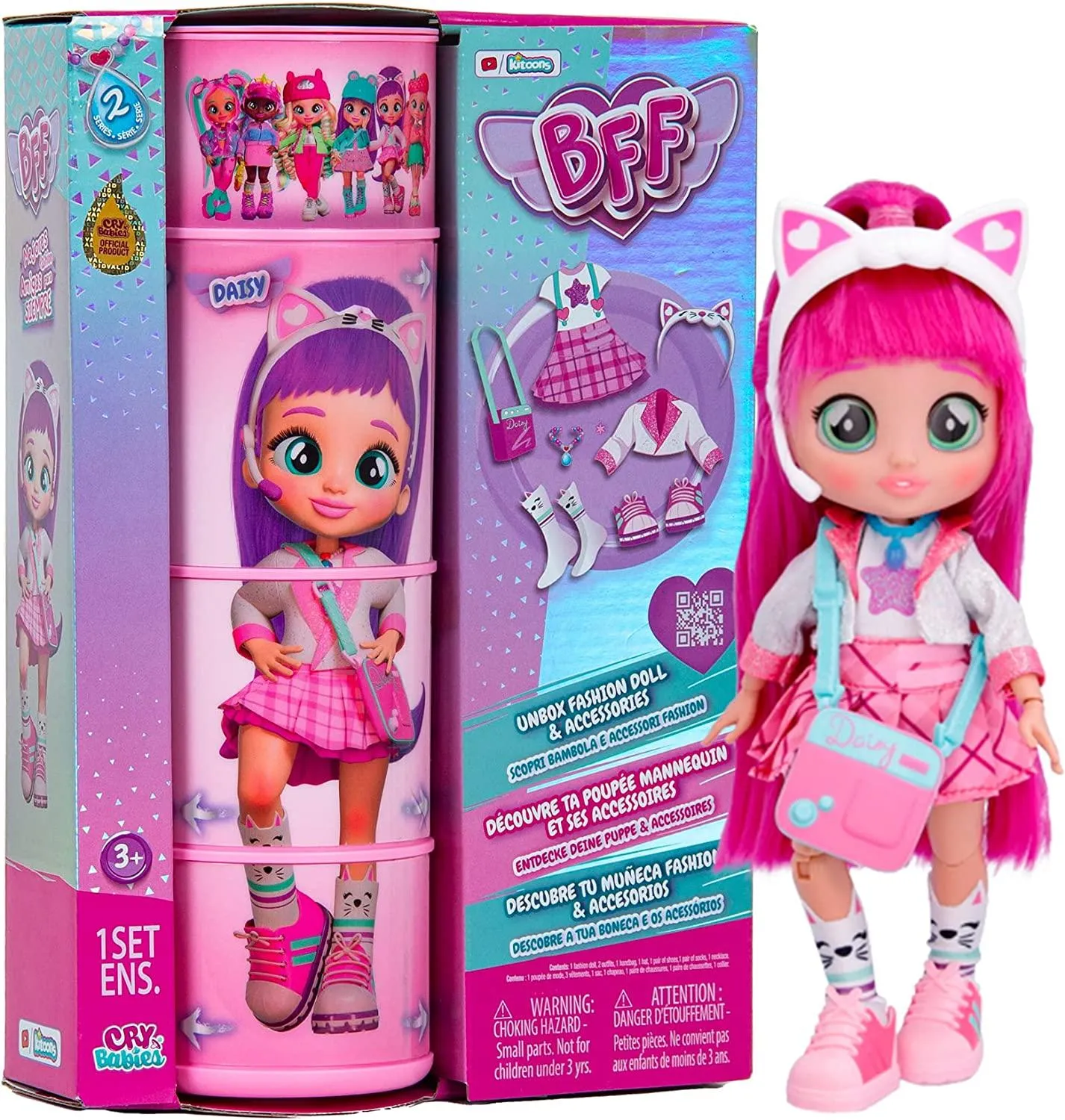 Cry Babies BFF  Fashion Doll with  Surprises - Assorted