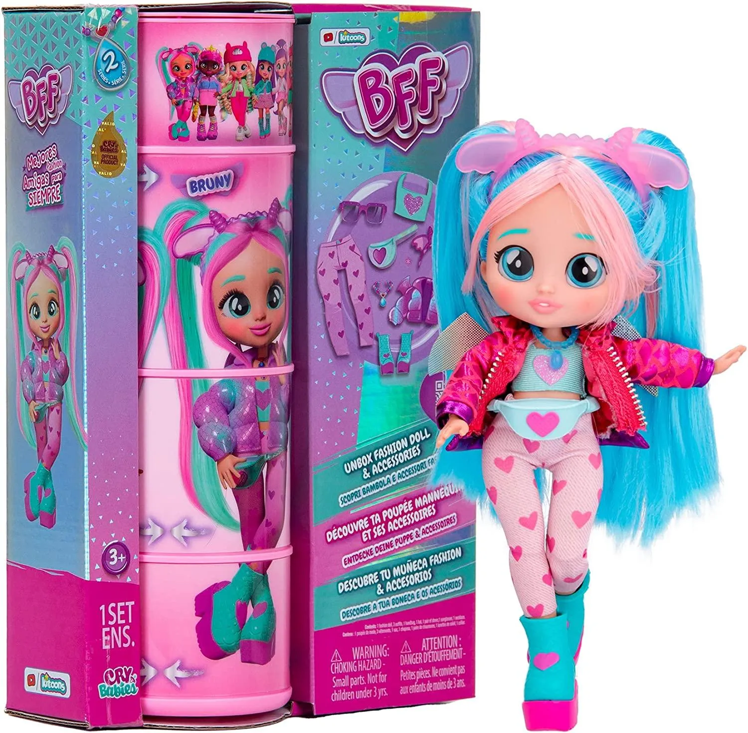 Cry Babies BFF  Fashion Doll with  Surprises - Assorted