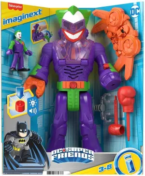 DC Super Friends Robot Toy Action Figure with Lights Sounds  - Assorted