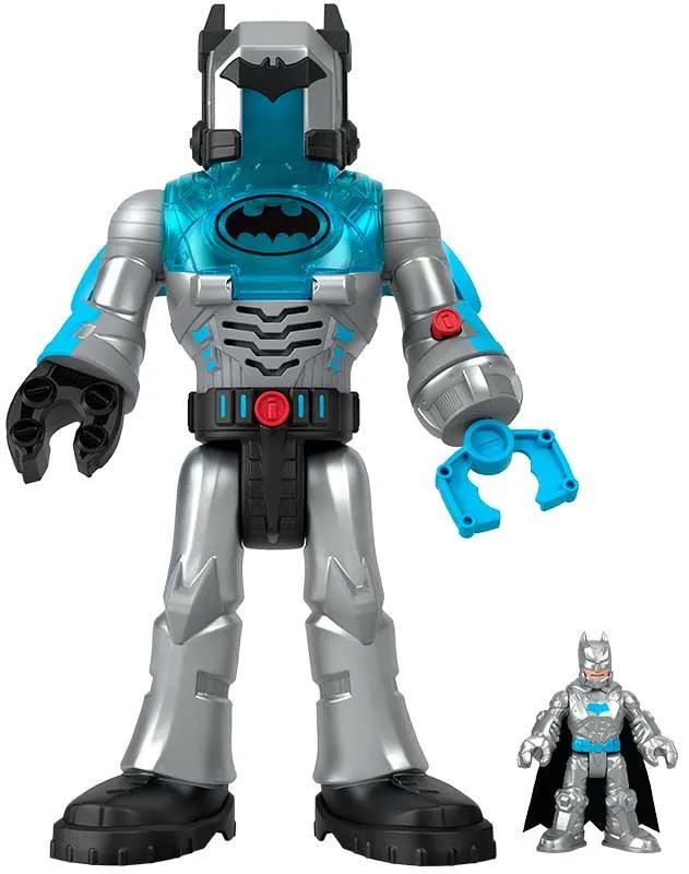DC Super Friends Robot Toy Action Figure with Lights Sounds  - Assorted
