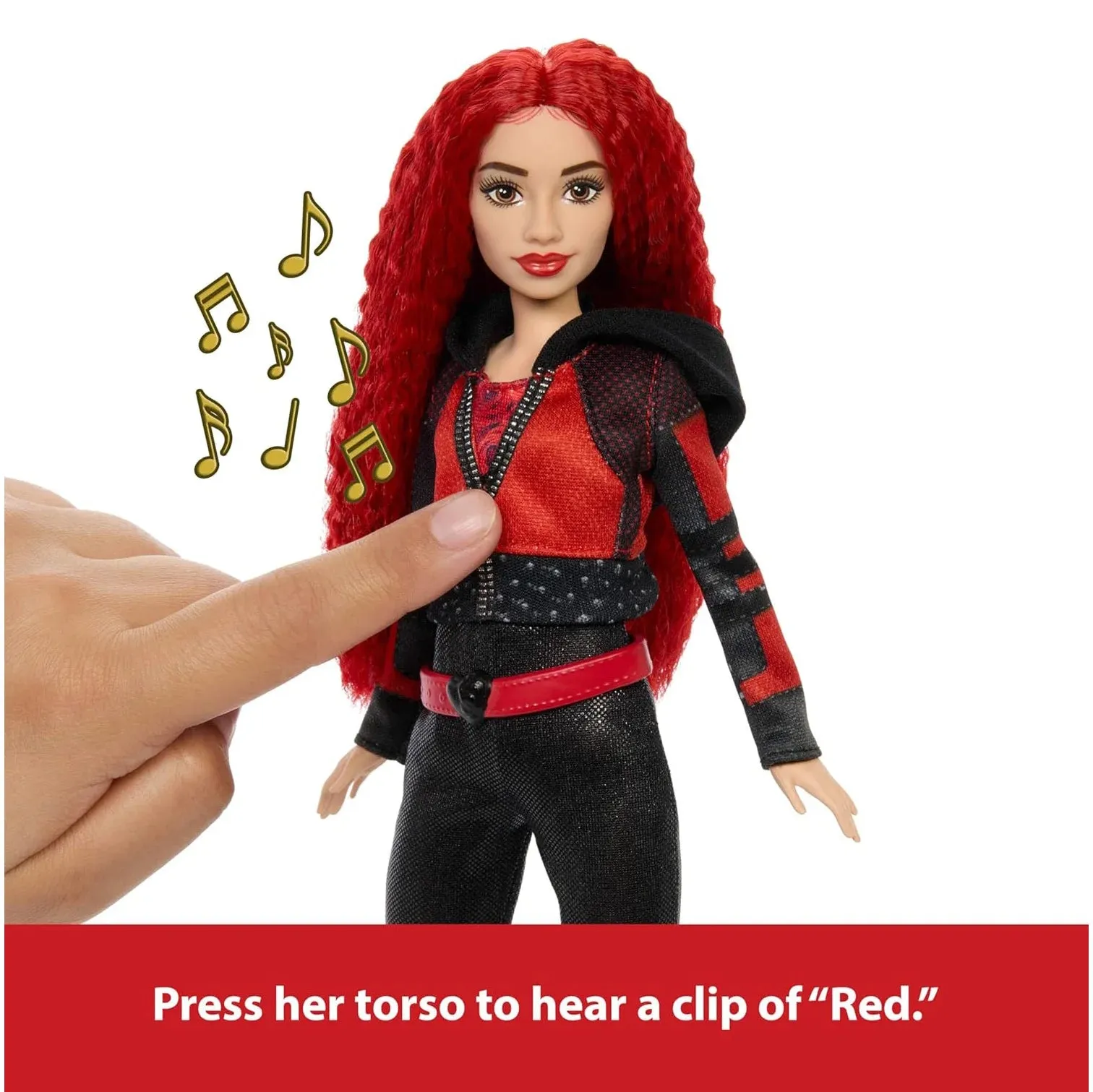 Descendants 4 Red Singing Doll Daughter of Queen of Hearts
