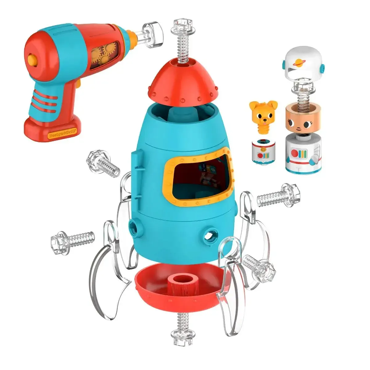 Design & Drill Bolt Buddies Rocket