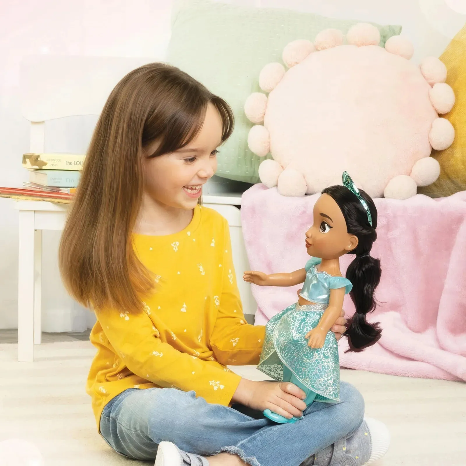 Disney 100th Anniversary Aladdin Jasmine Doll 38cm
