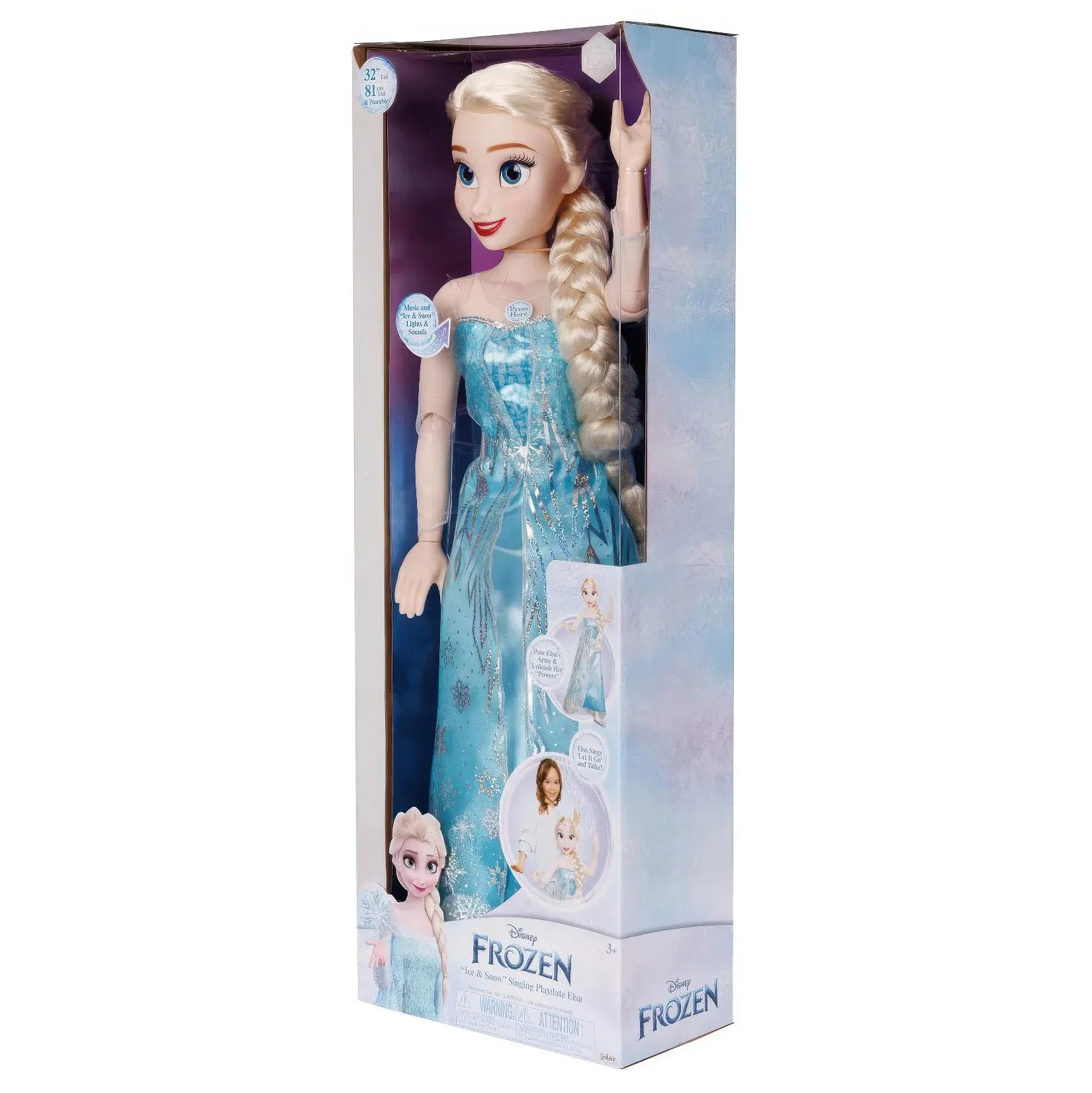 Disney Frozen My Friend Elsa Doll 80cm