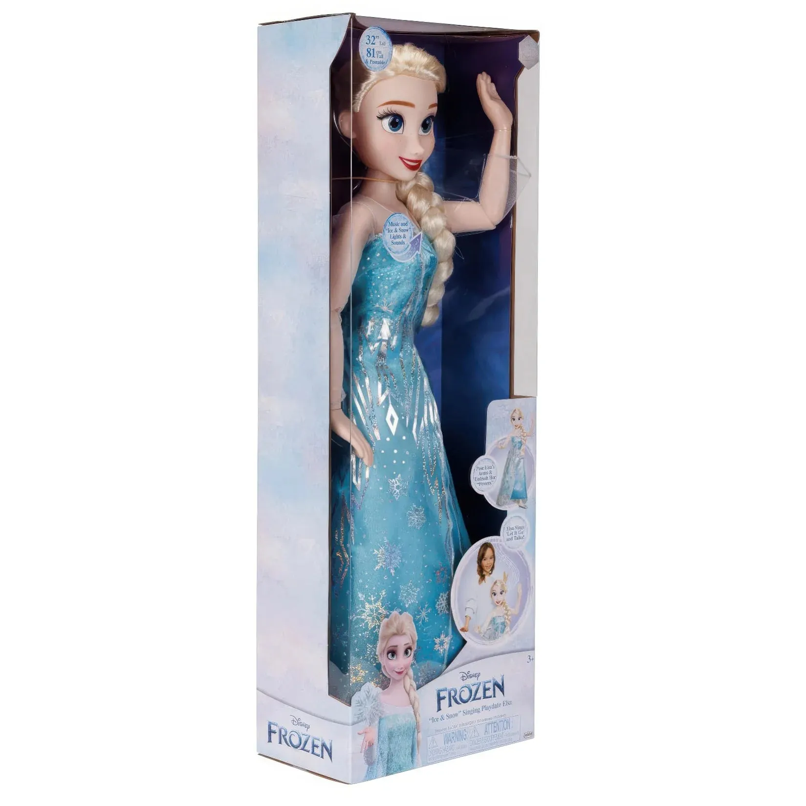 Disney Frozen My Friend Elsa Doll 80cm