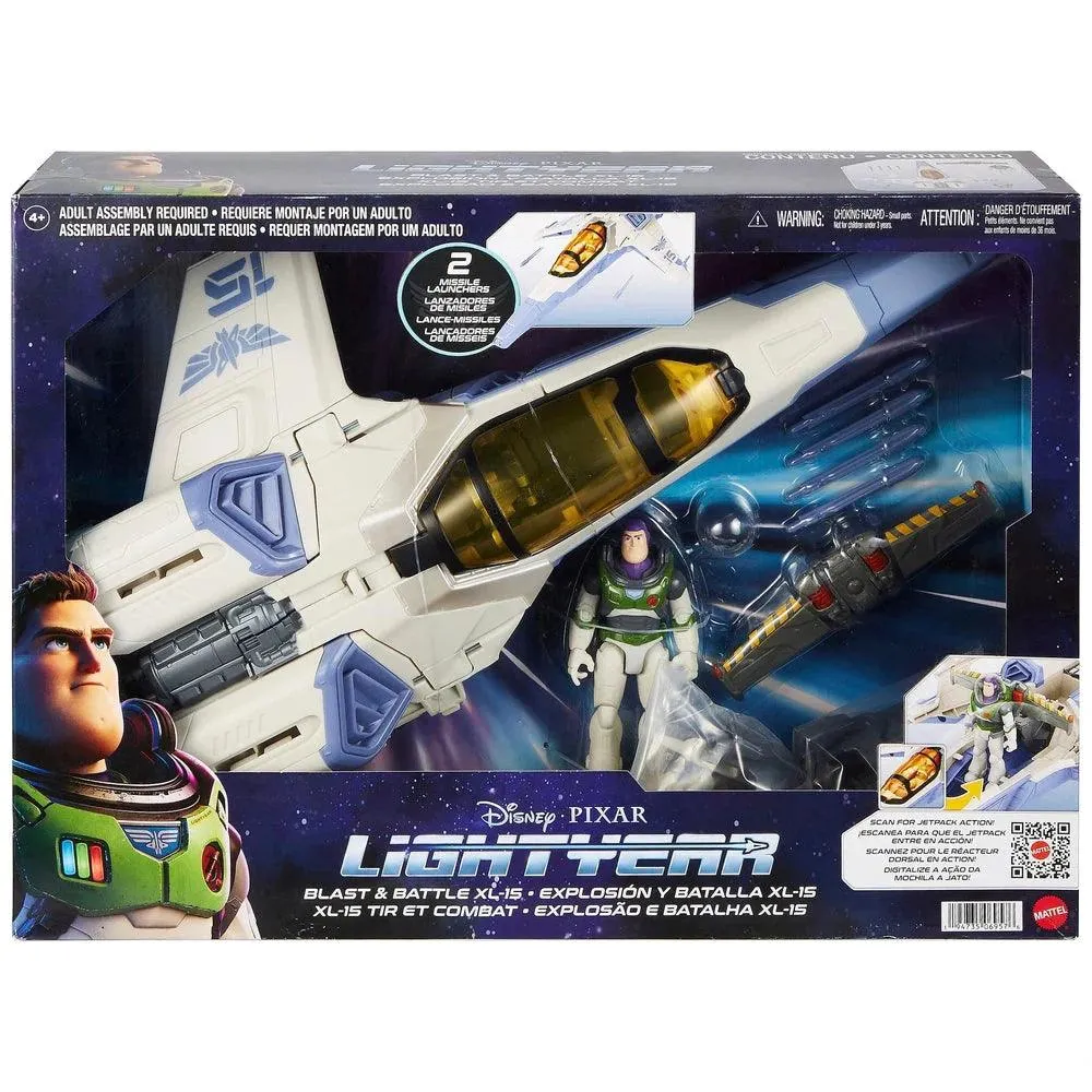 Disney Pixar Lightyear Blast and Battle XL-15 Vehicle