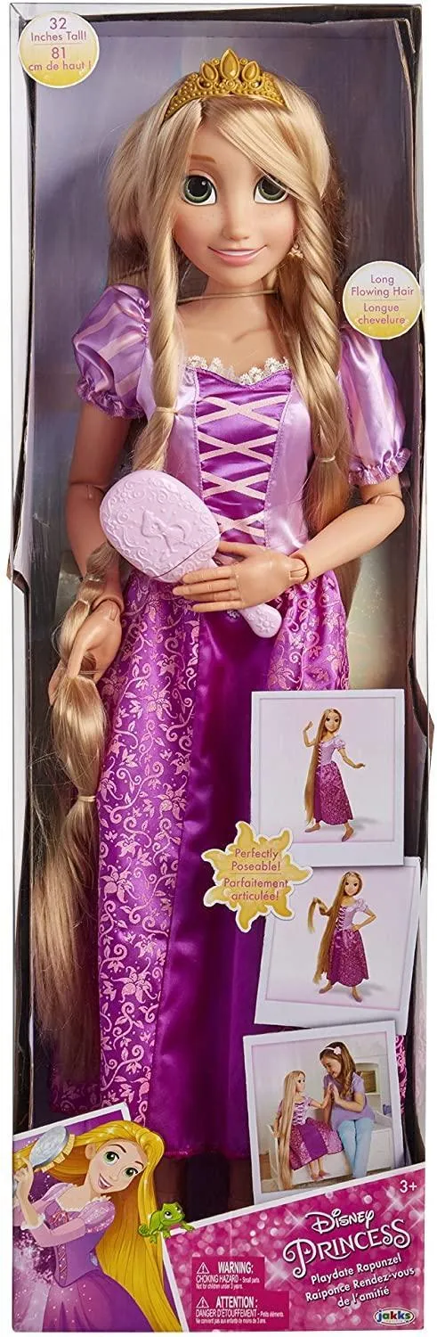 Disney Princess Rapunzel Giant 80cm Playdate Doll