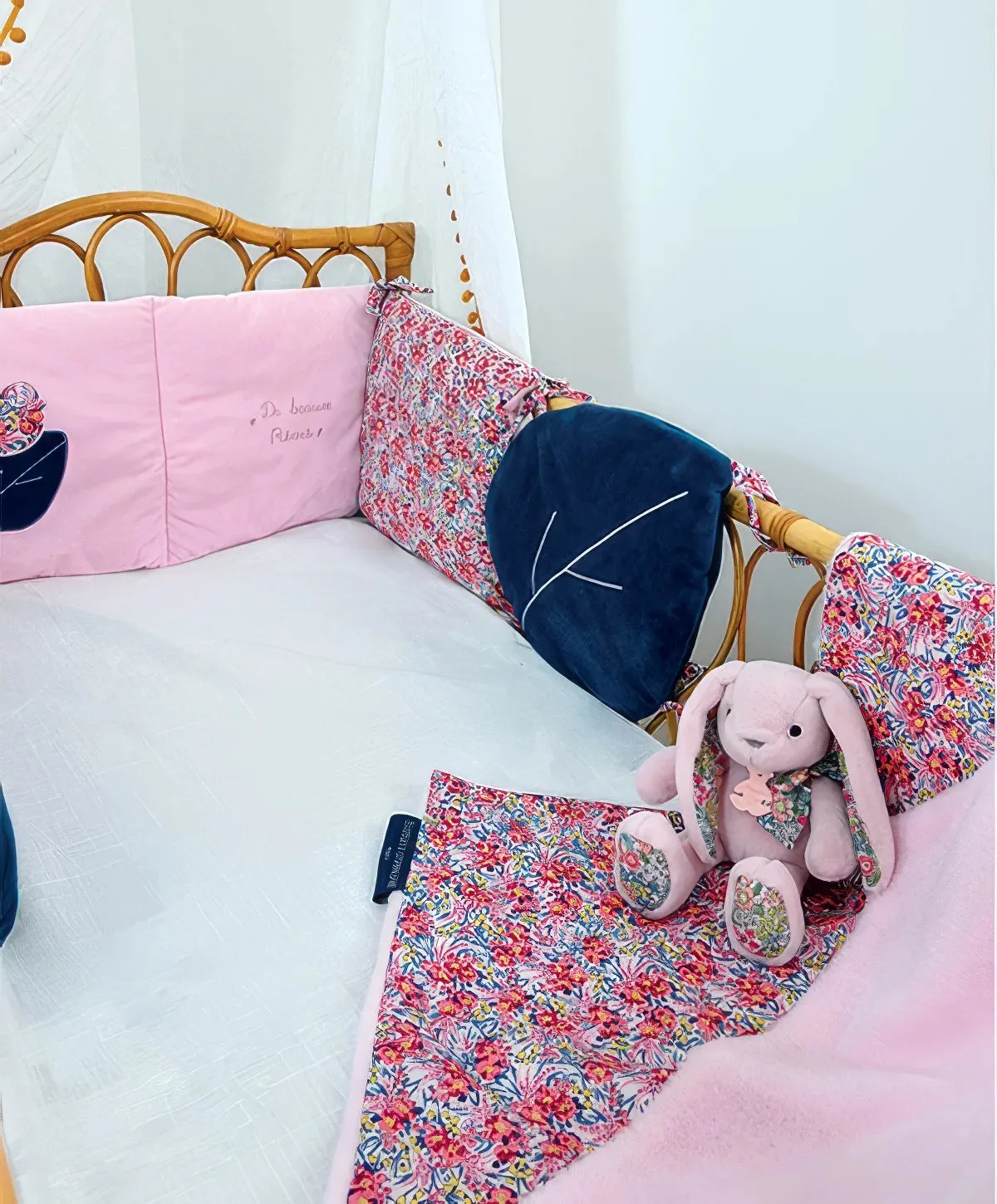Doudou et Compagnie Boh'aime Baby Cot Bumper