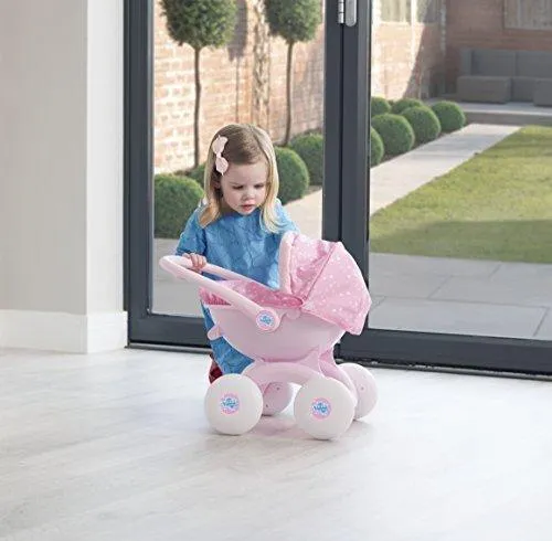 Dream Creations 1423601 4-in-1 My First Pram - Pink - 'X DISPLAY'