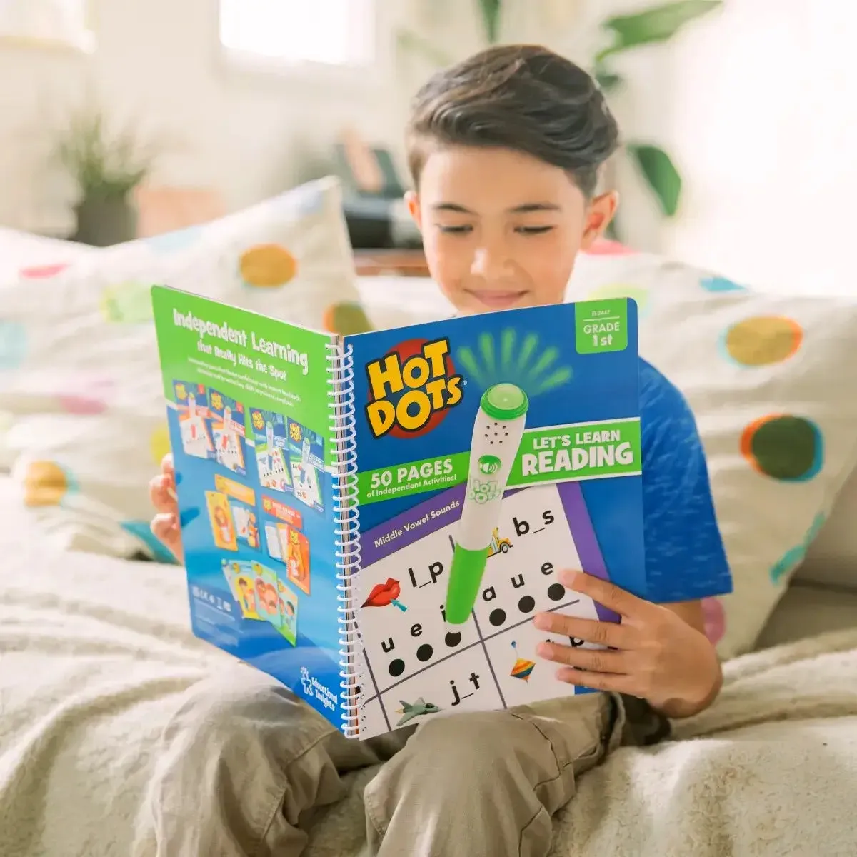 Educational Insights Hot Dots Let's Learn Reading 1st Grade