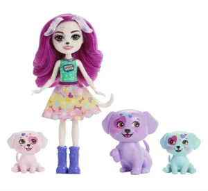 Enchantimals City Tails Doll with Animal Friends