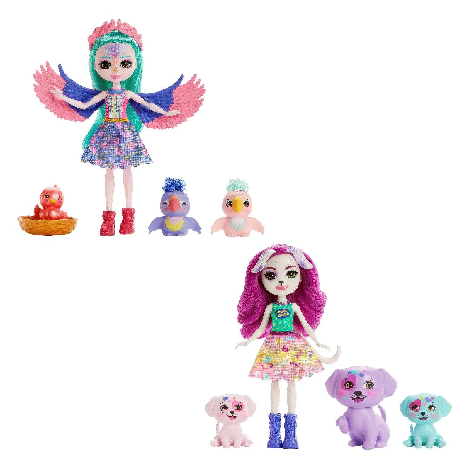 Enchantimals City Tails Doll with Animal Friends