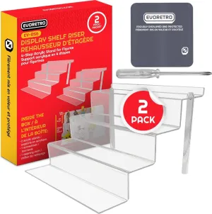Evoretro - Display Riser Stand 2-Pack - 14.5 x 8.26 x 6"