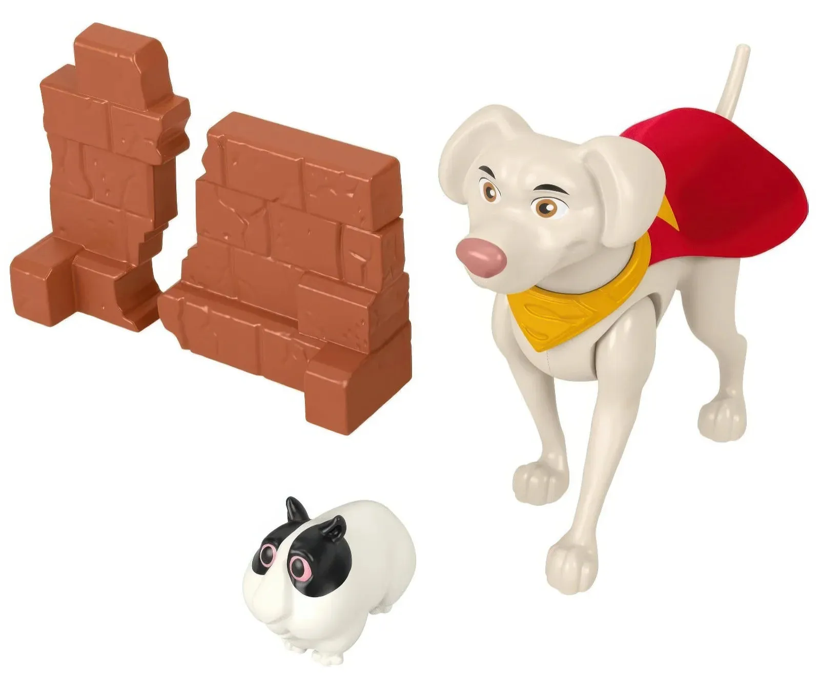Fisher-Price DC League of Super-Pets Hero Punch Krypto Poseable Figure