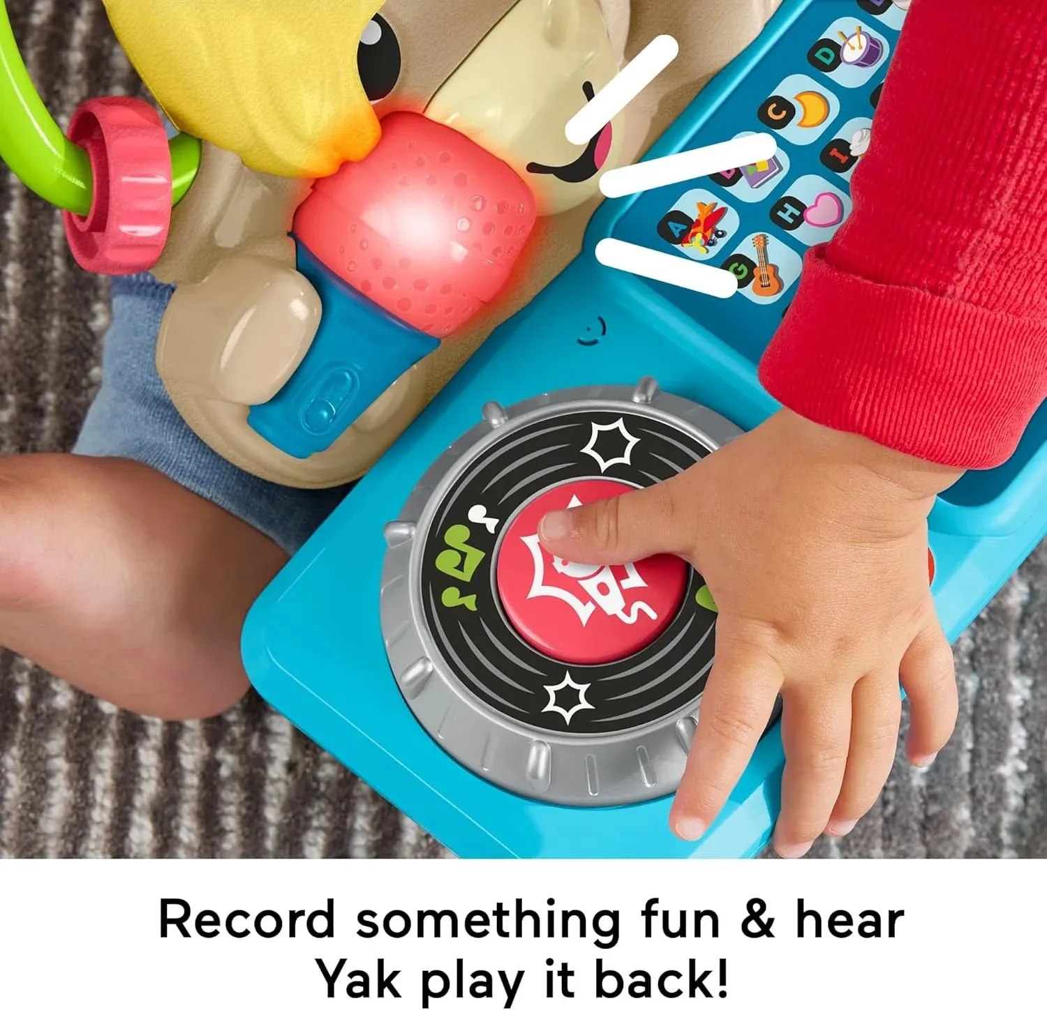 Fisher-Price Link Squad A to Z Yak Musical Learning Toy