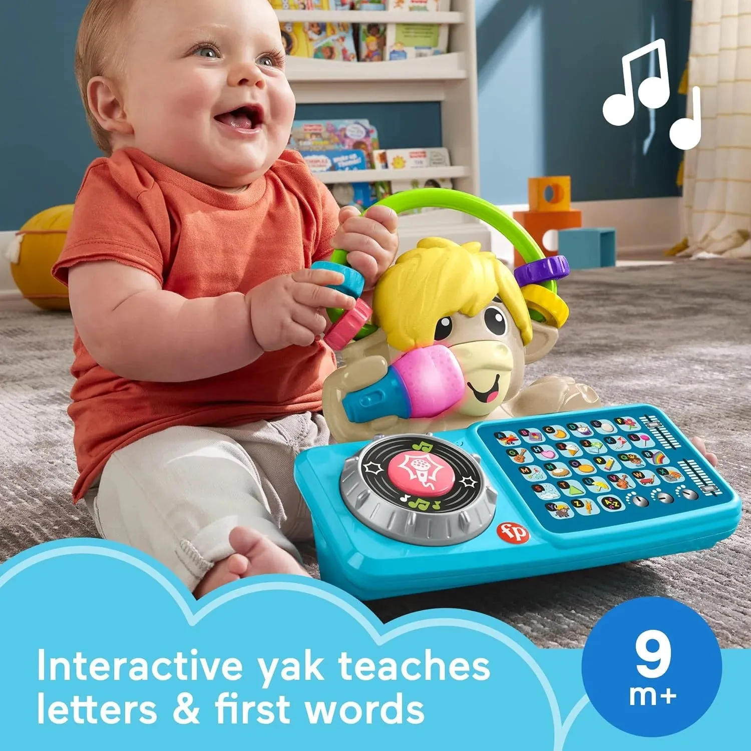 Fisher-Price Link Squad A to Z Yak Musical Learning Toy