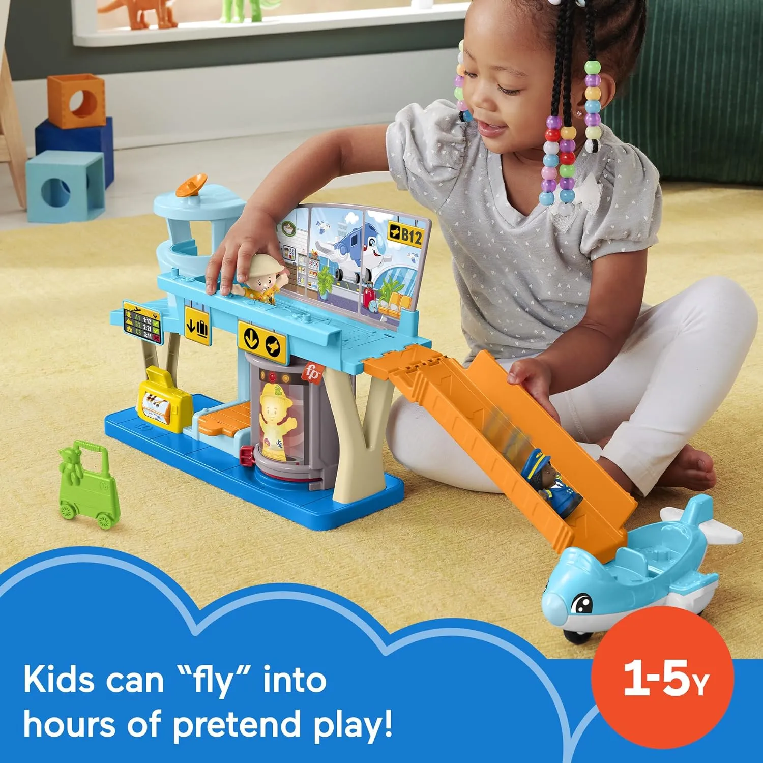 Fisher-Price Little People Everyday Adventures Airport