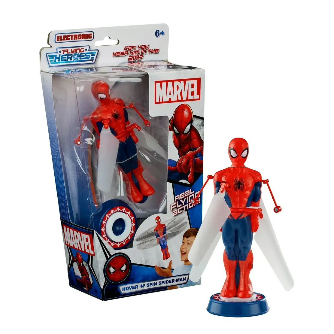 Flying Heroes Hover n' Spin Spider-Man