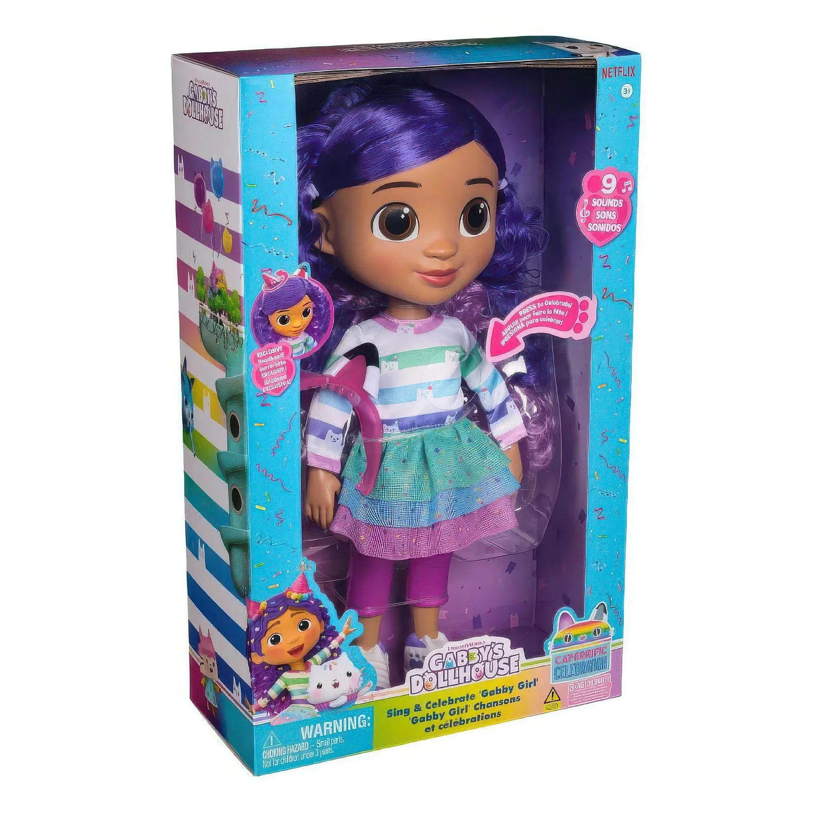Gabby's Dollhouse Gabby Doll With Sound