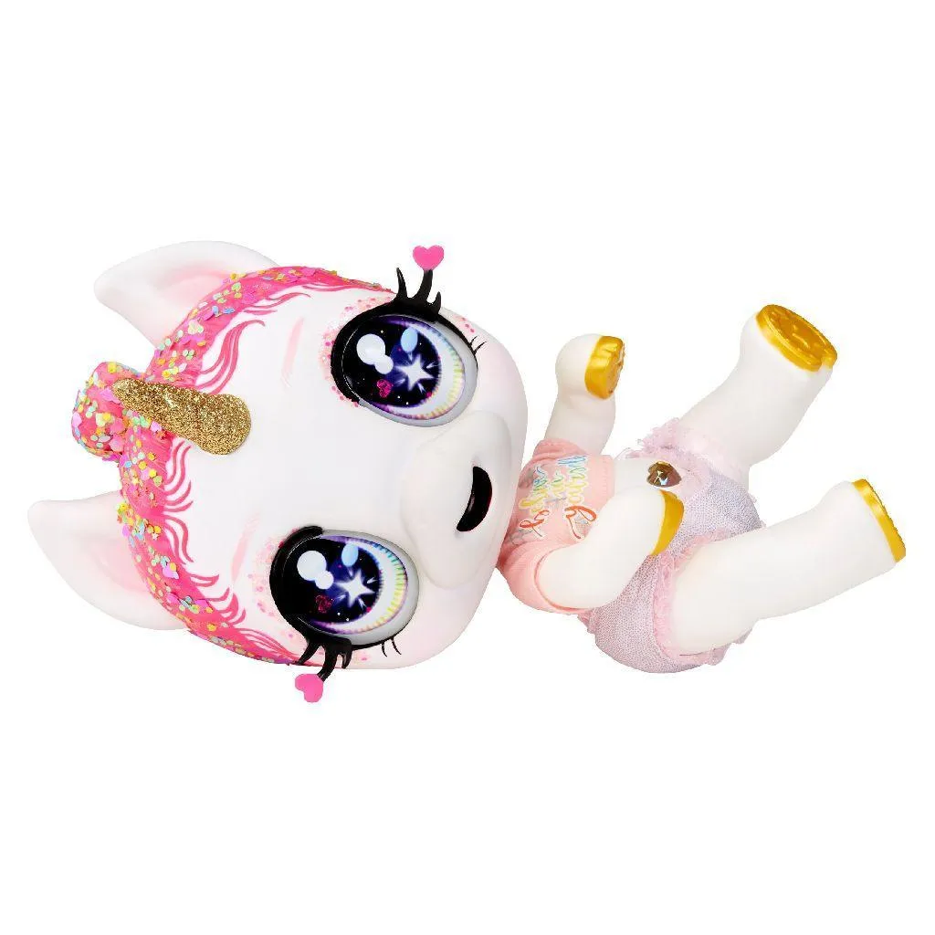 Glitter Babyz Unicorn Colour Changing Doll Lunita Sky