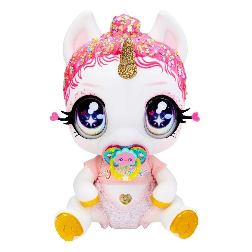 Glitter Babyz Unicorn Colour Changing Doll Lunita Sky
