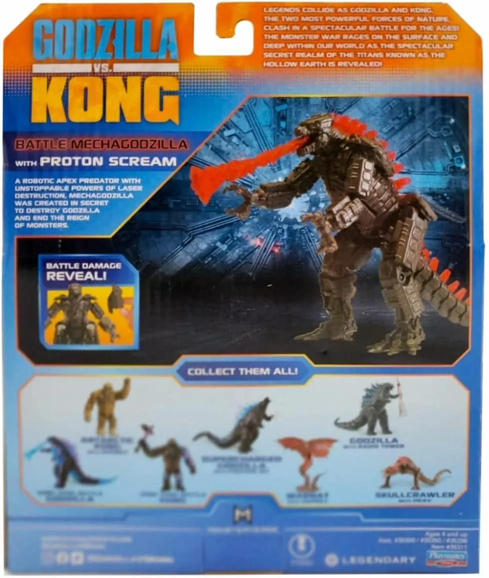 Godzilla vs Kong 6-inch Action Figure - Battle Mechagodzilla
