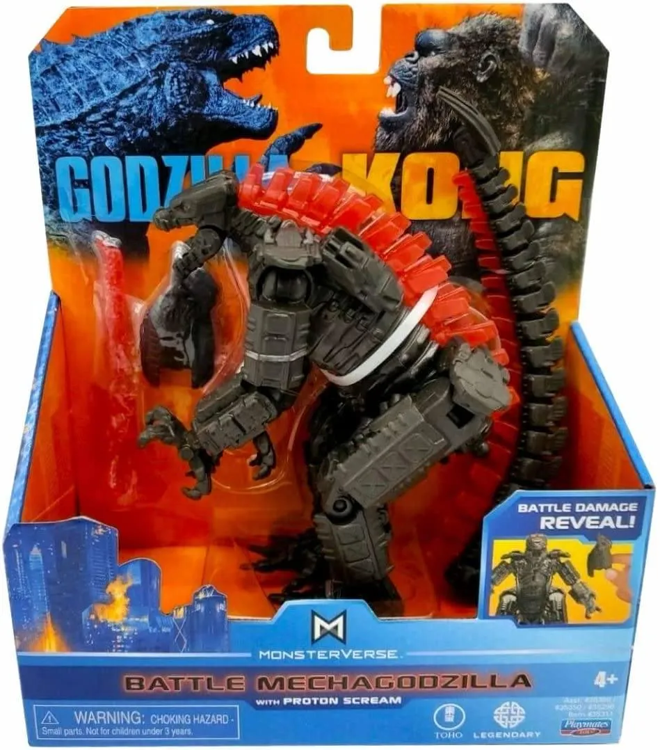 Godzilla vs Kong 6-inch Action Figure - Battle Mechagodzilla