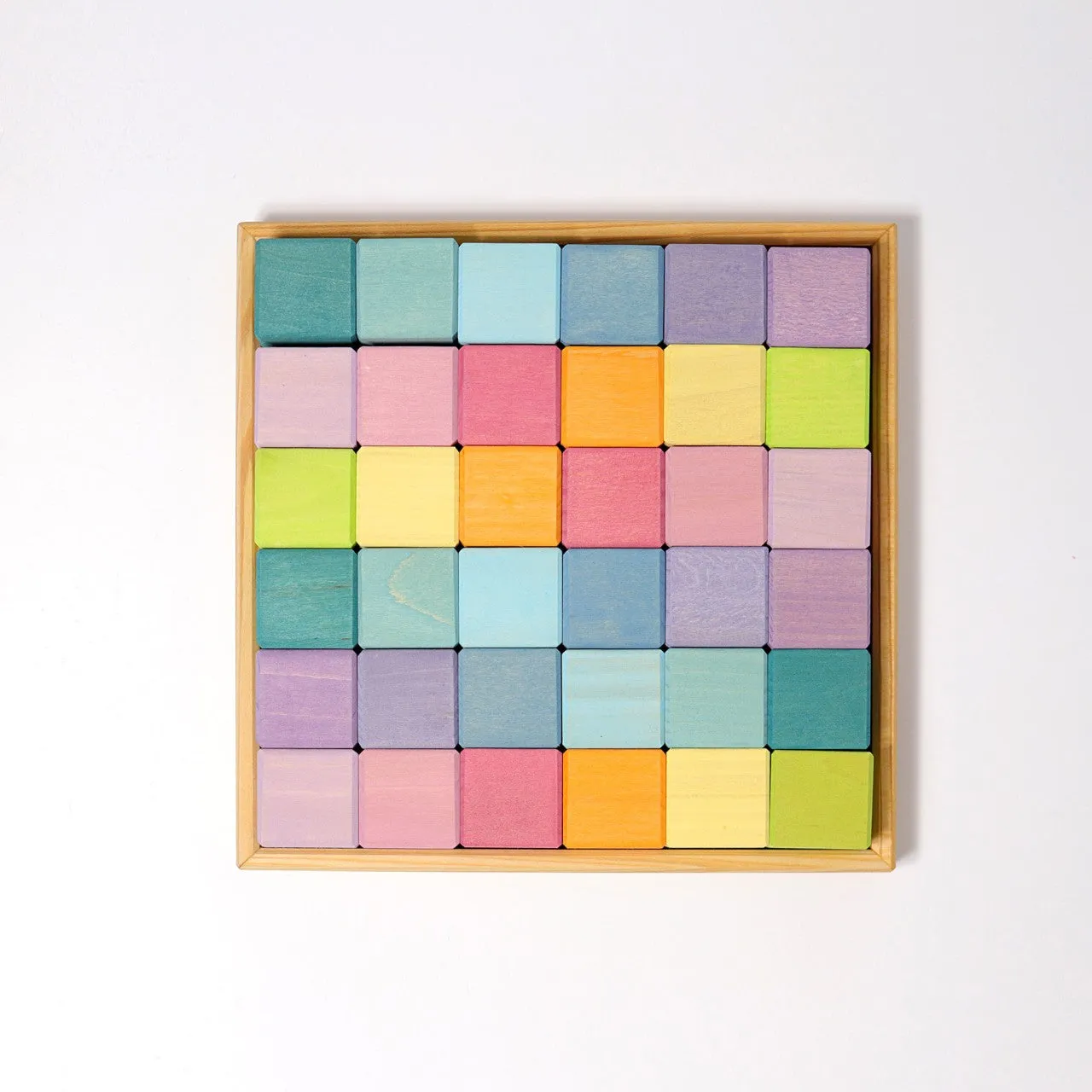 Grimm's Pastel Mosaic Building Blocks Odin Parker