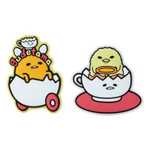 Gudetama 2-Piece Paper Clip Set (Gudetama Land Series) SANRIO