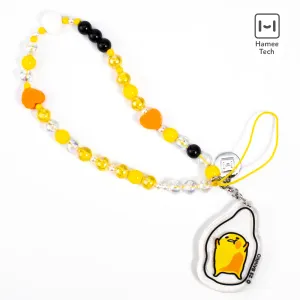 Gudetama Beaded Charm Mobile Phone Wrist Strap SANRIO