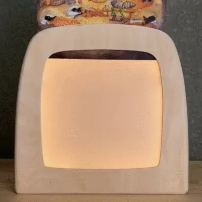 Hand-Painted Toverlux Magic Lamp - Spring (Odin Parker Exclusive) - Made To Order Odin Parker