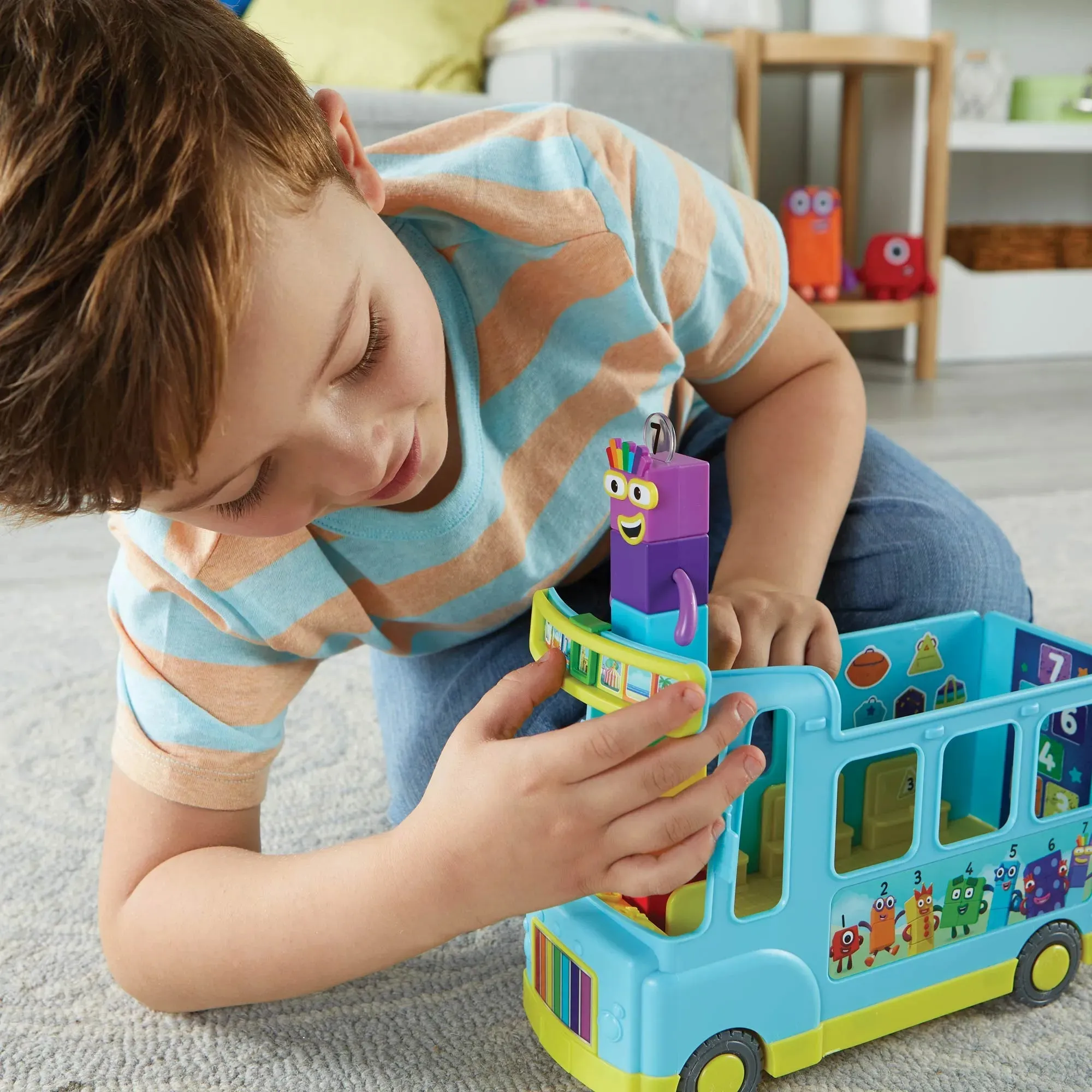Hand2Mind Numberblocks Rainbow Counting Bus