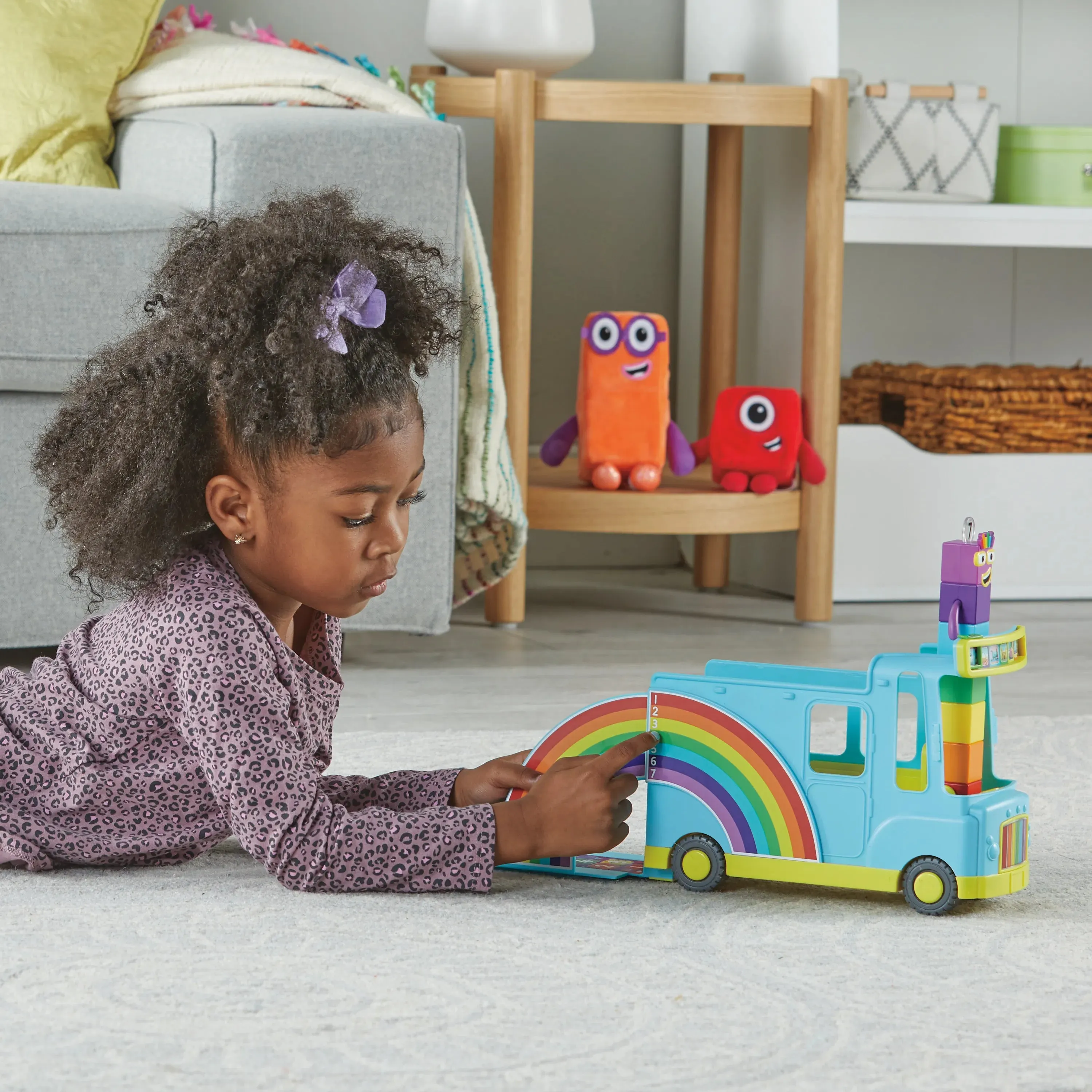 Hand2Mind Numberblocks Rainbow Counting Bus