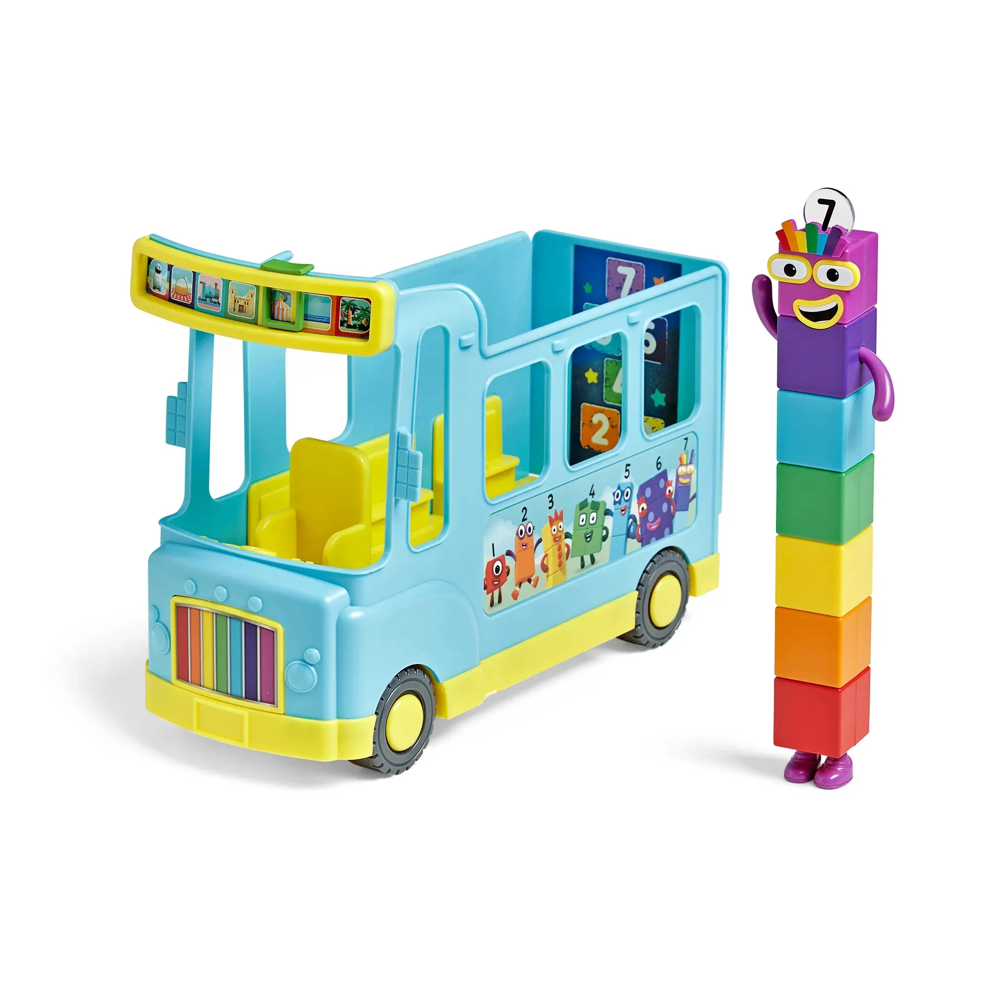 Hand2Mind Numberblocks Rainbow Counting Bus