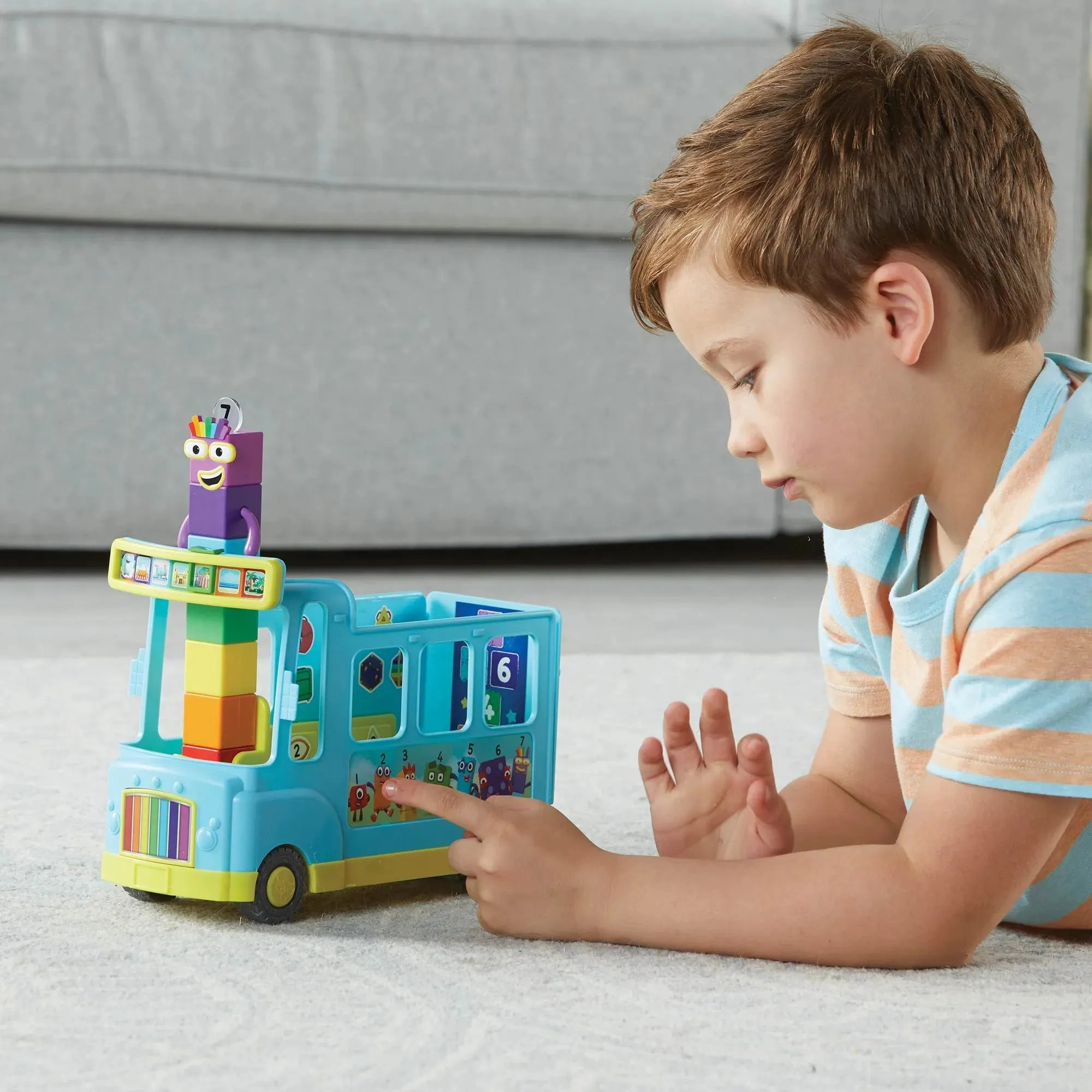 Hand2Mind Numberblocks Rainbow Counting Bus