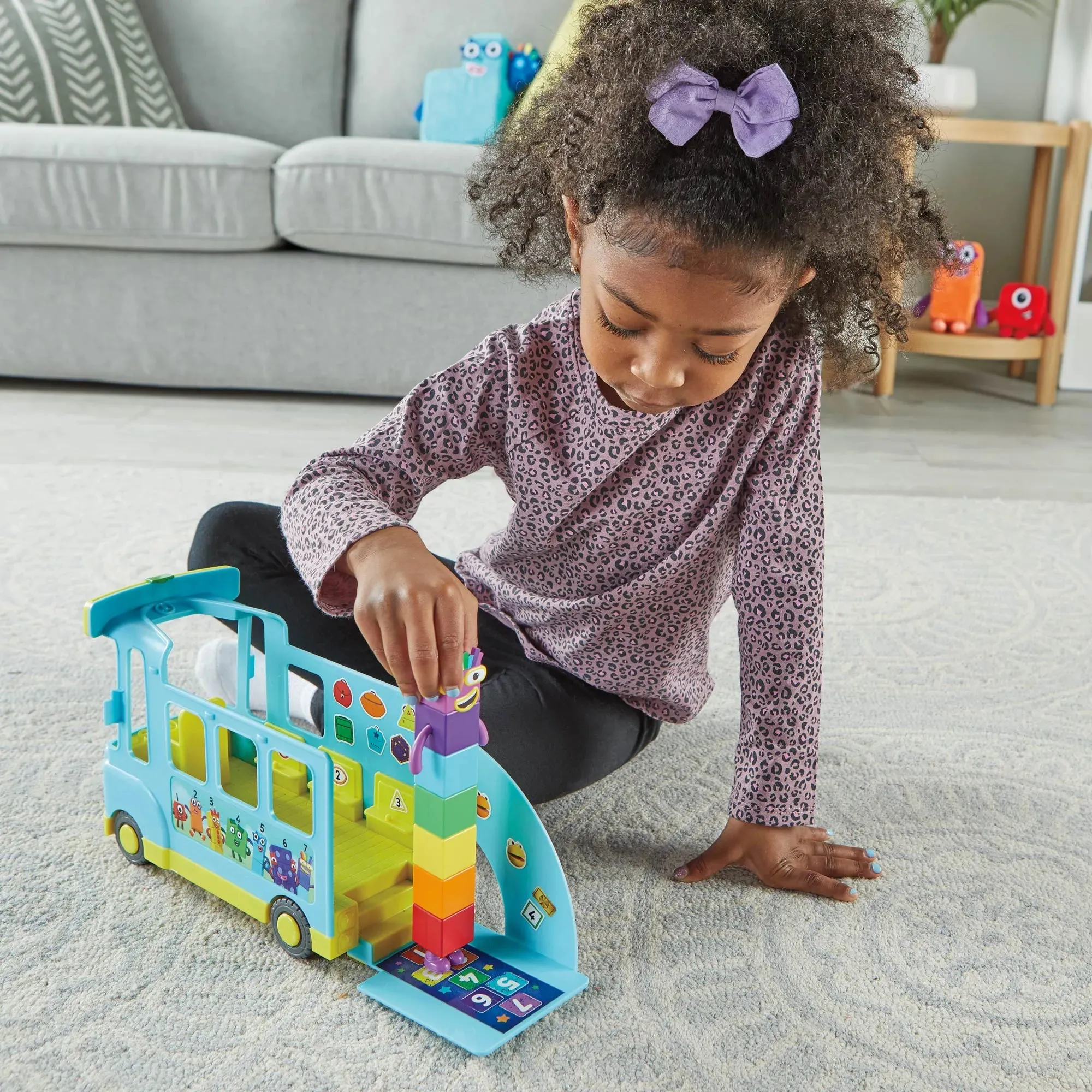 Hand2Mind Numberblocks Rainbow Counting Bus