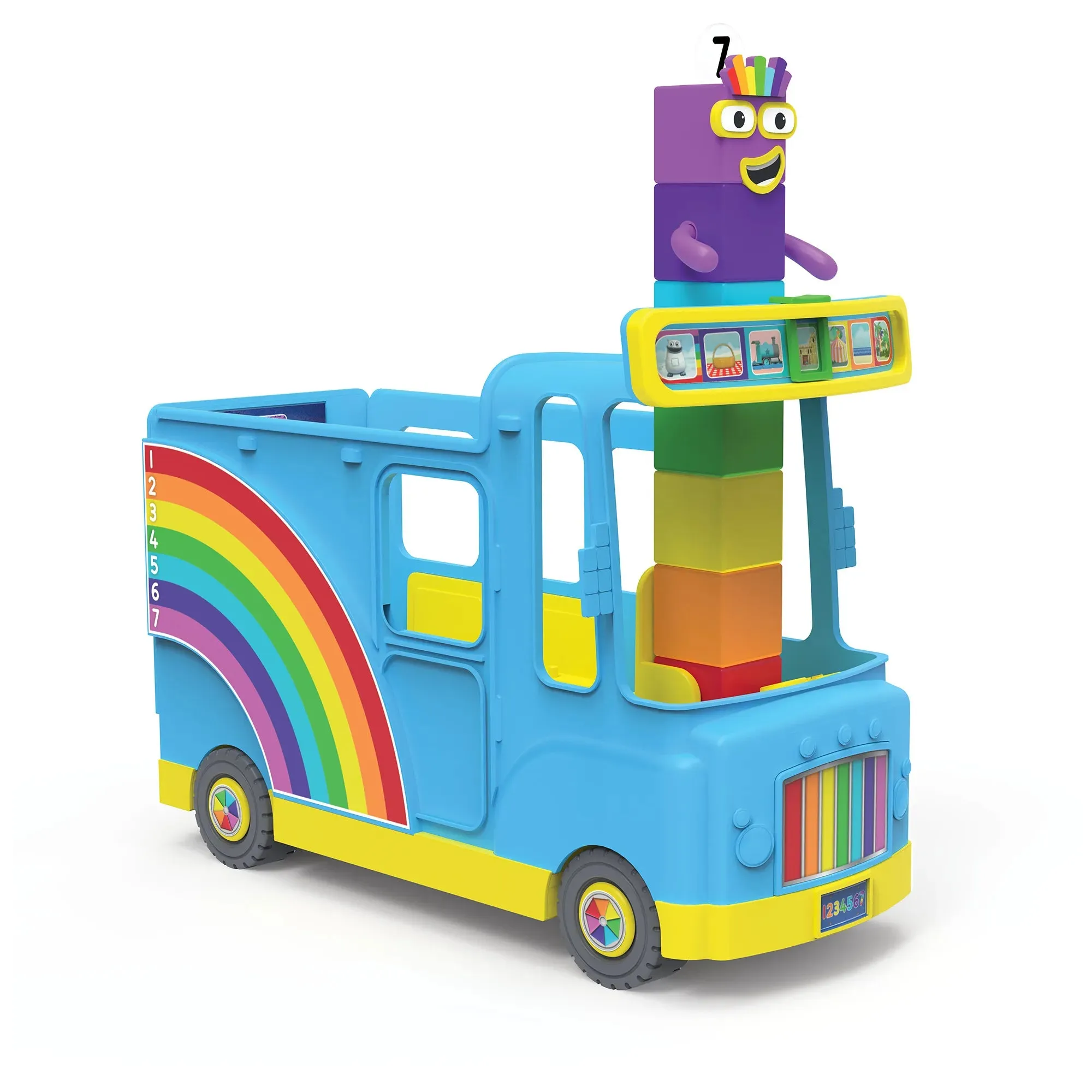 Hand2Mind Numberblocks Rainbow Counting Bus