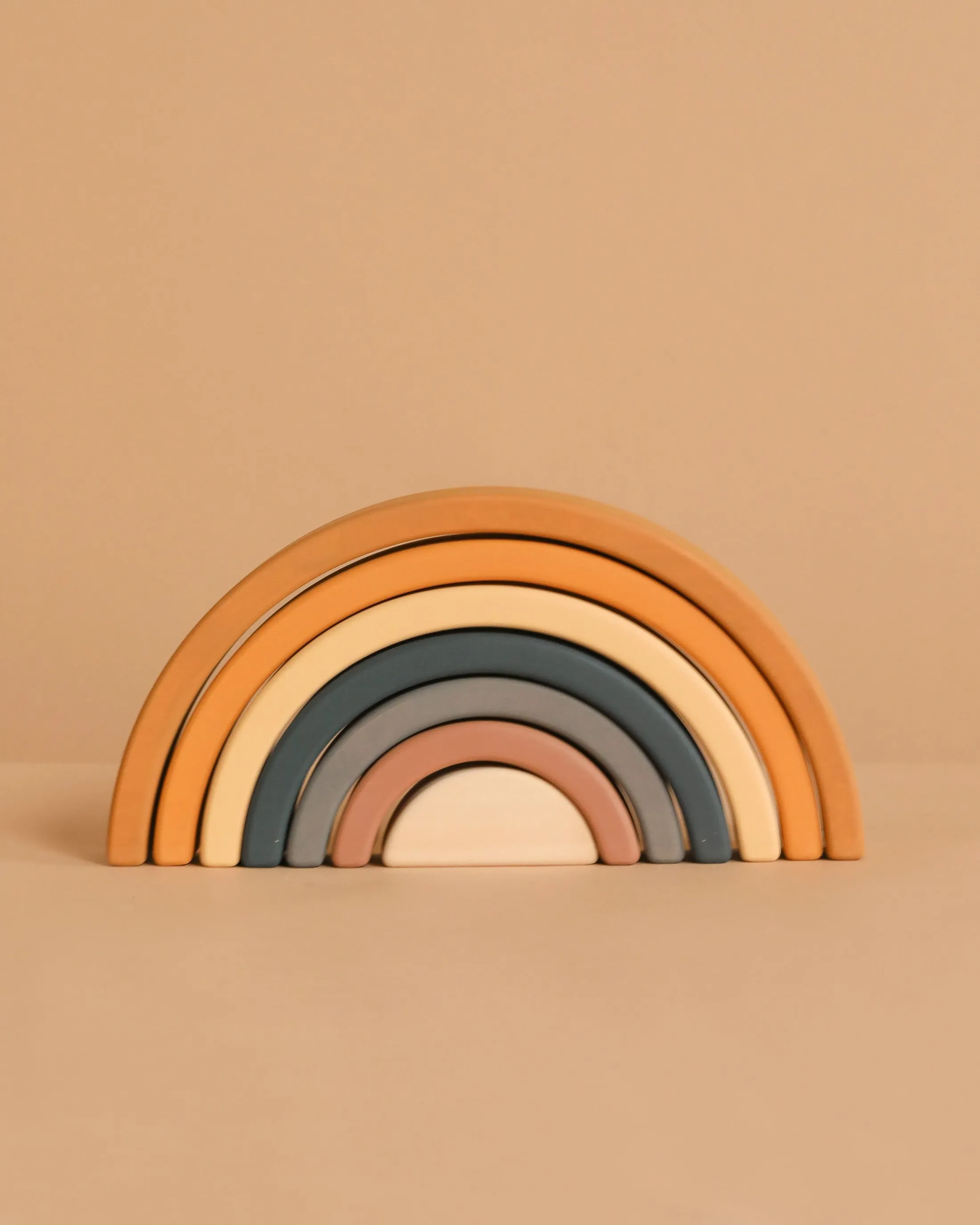 Handmade Rainbow Stacker - Mustard Odin Parker