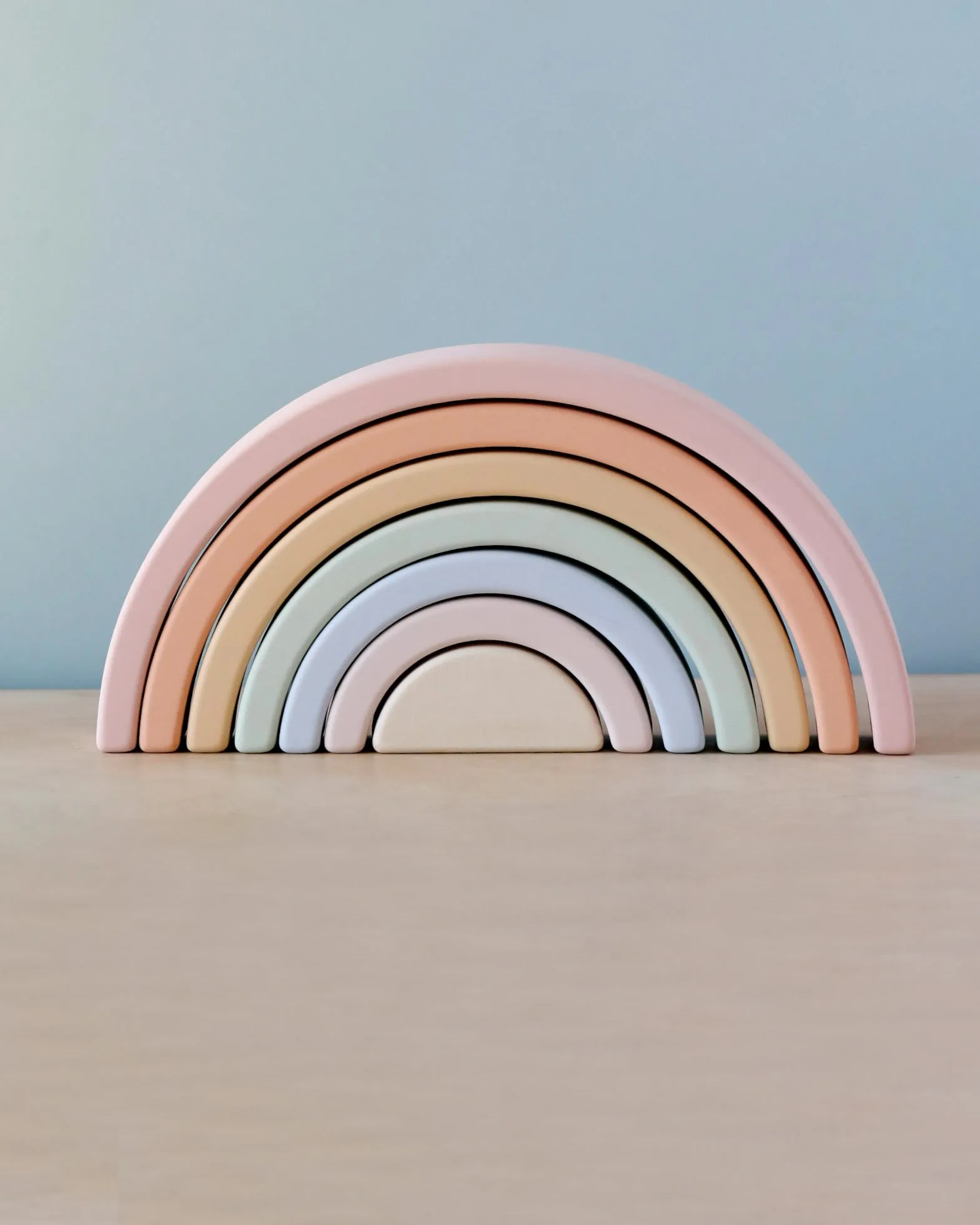 Handmade Rainbow Stacker - Pastel Odin Parker